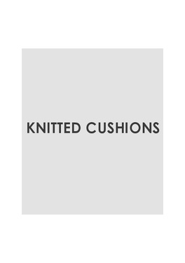 Selling tips Knitted Cushions Collection
