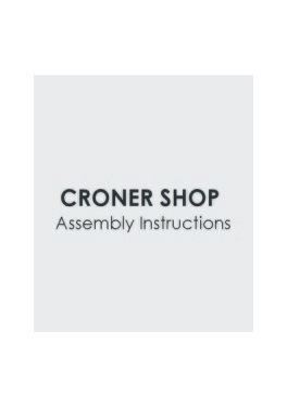 Corner Assembly Instructions