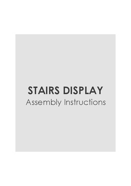 Stairs Display-Assembly Instructions
