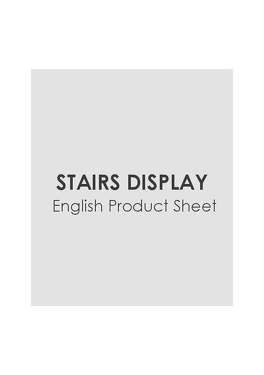 Stairs Display - Product Sheet