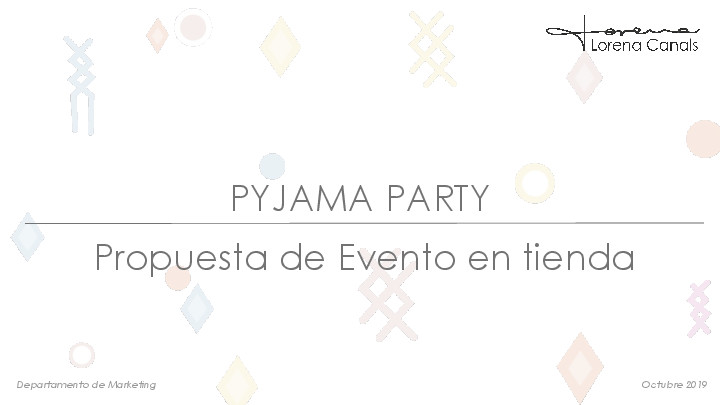 Pyjama Party - Evento en tienda.pdf